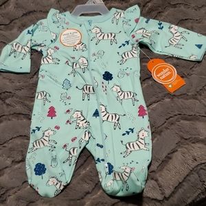 Newborn footie pajamas